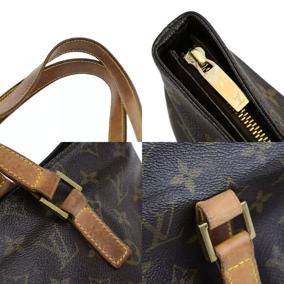 LOUIS VUITTON Cabas Piano Shoulder Bag Monogram Leather Brown M51148 39SH941 - Picture 16 of 16